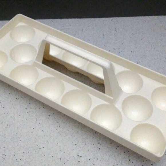 14 Egg Carrier with Handle Portable Tray Crafts Art - Picture 4 of 8